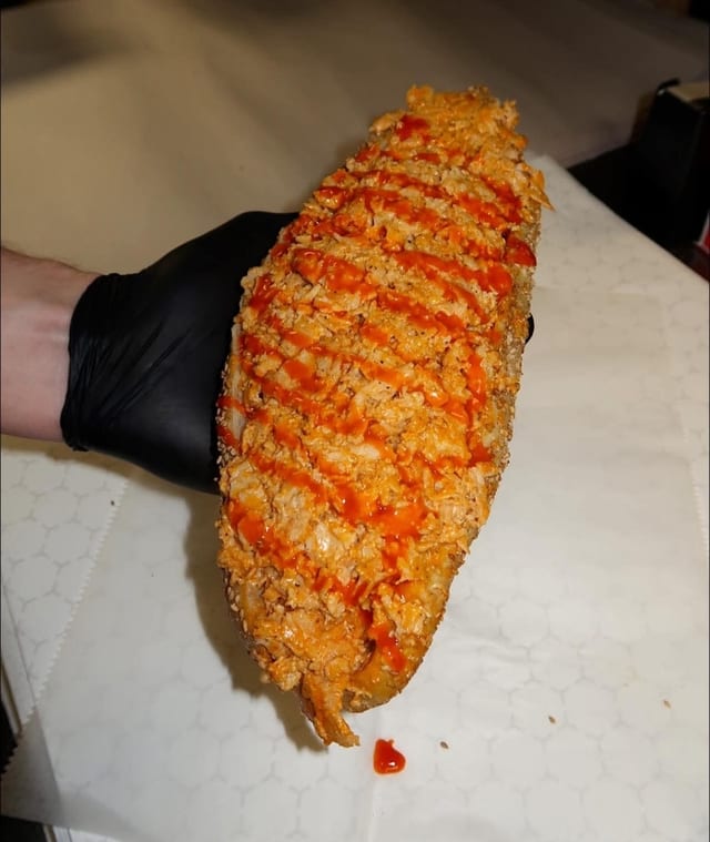 Buffalo Chicken Steak.